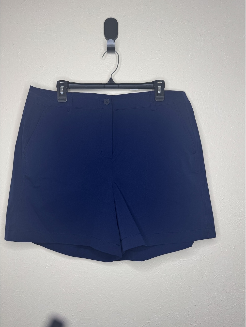 J. Crew Tech Performance Shorts 5in Navy Blue Size 14 NWOT